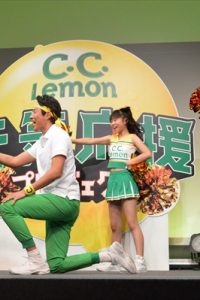 「C.C.Lemon元気応援プロジェクト」応援団長の松岡修造