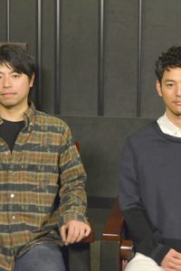 映画『バンクーバーの朝日』ビジュアルコメンタリー収録に登場した妻夫木聡（右）、石井裕也監督
