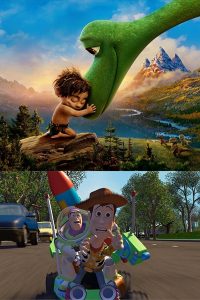 『アーロと少年』『トイ・ストーリー』(C) 2016 Disney/Pixar. All Rights Reserved.
