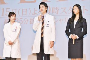 「大好きなんです！」松ケンが憧れの木村＆浅野を質問攻め『A LIFE～愛しき人～』１・１５スタート！