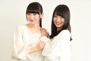 NGT48のキャプテン・北原里英、副キャプテン・荻野由佳