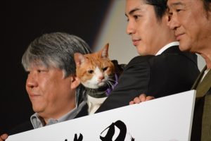 映画「猫忍」完成披露試写会舞台あいさつ