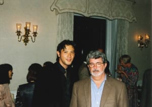 アメリカ大使館にて、別所哲也×ジョージ・ルーカス（1999年）