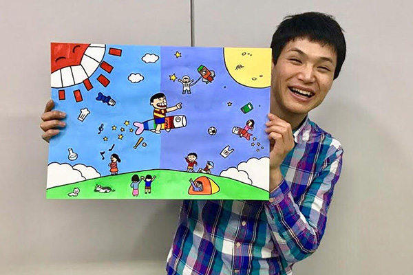 もう中学生が 明石家さんまの熱中少年グランプリ のイラストを作成 5 5放送 Tv Life Web