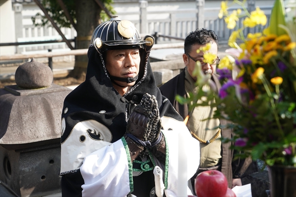 映画「決算！忠臣蔵」泉岳寺大ヒット祈願イベント