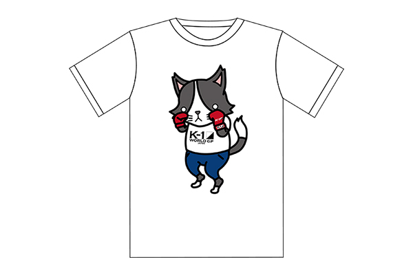 猫ひた＆K－1コラボTシャツ