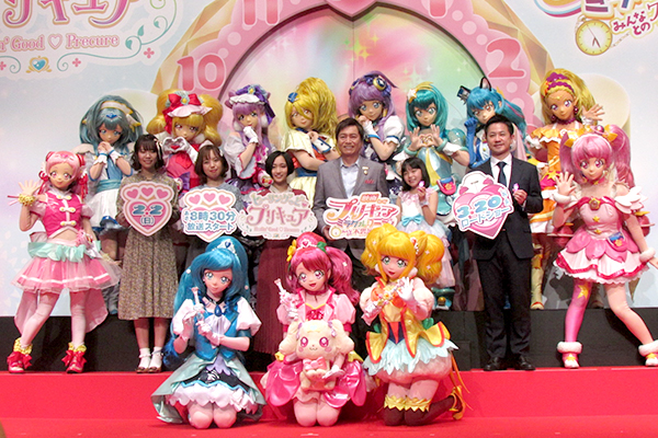 『ヒーリングっと♥プリキュア』「映画プリキュアミラクルリープ　みんなとの不思議な1日」合同記者会見