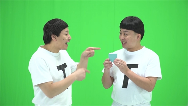 チョコレートプラネット出演「テプラ」新WebCMメイキング