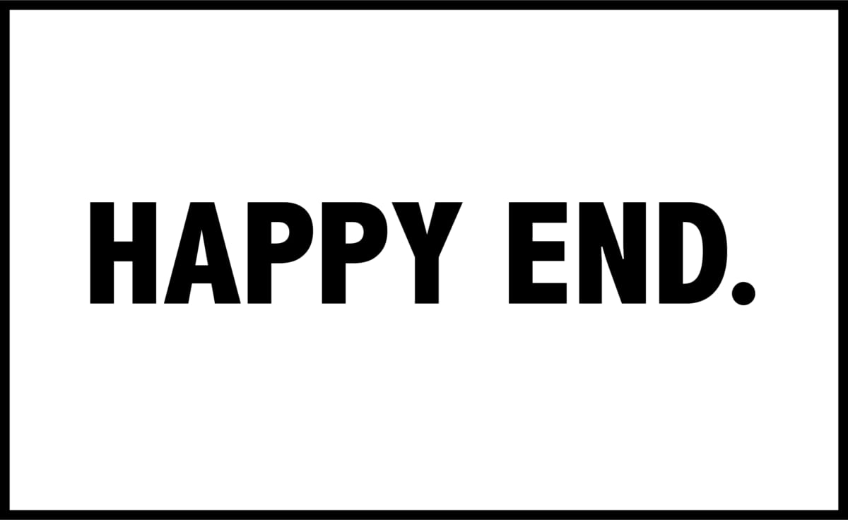 「HAPPY END.」