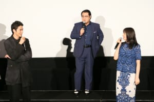 映画「コンフィデンスマンJP プリンセス編」初日舞台あいさつ