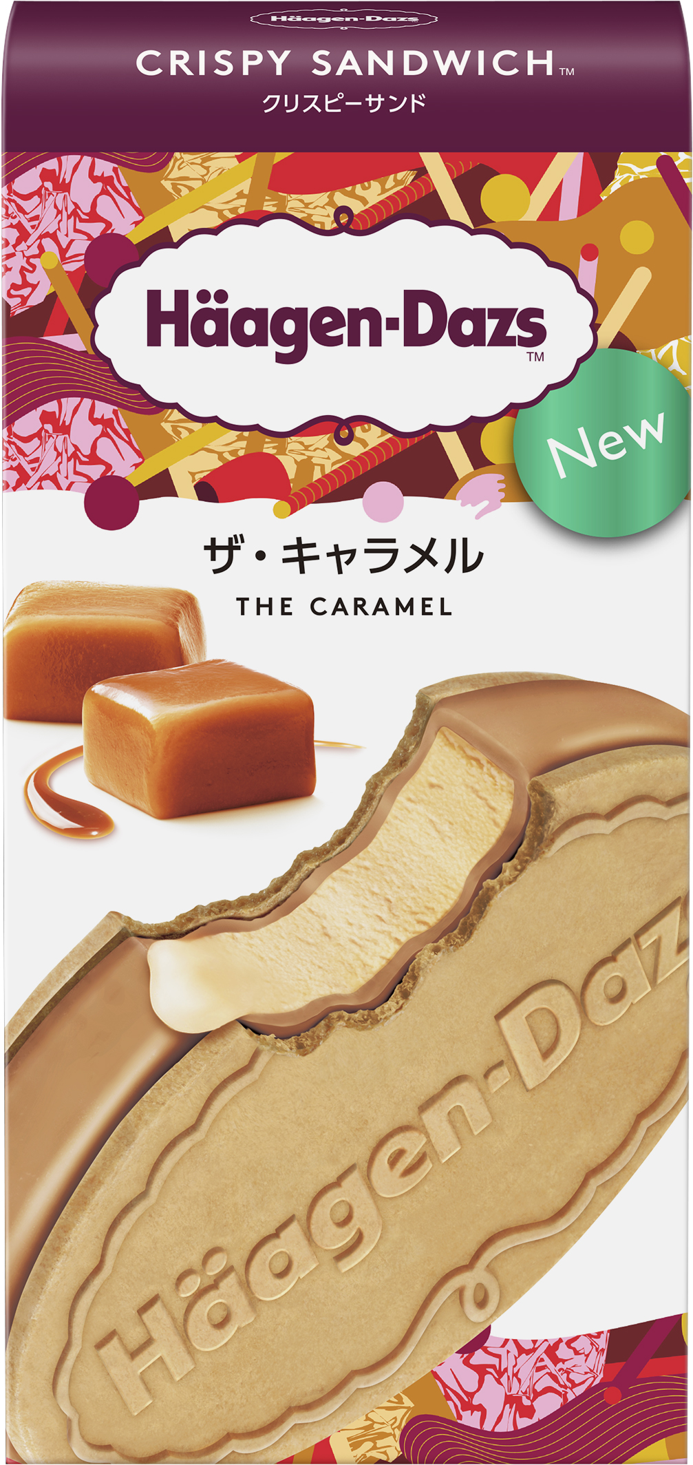 ハーゲンダッツ・クリスピーサンド「ザ・キャラメル」