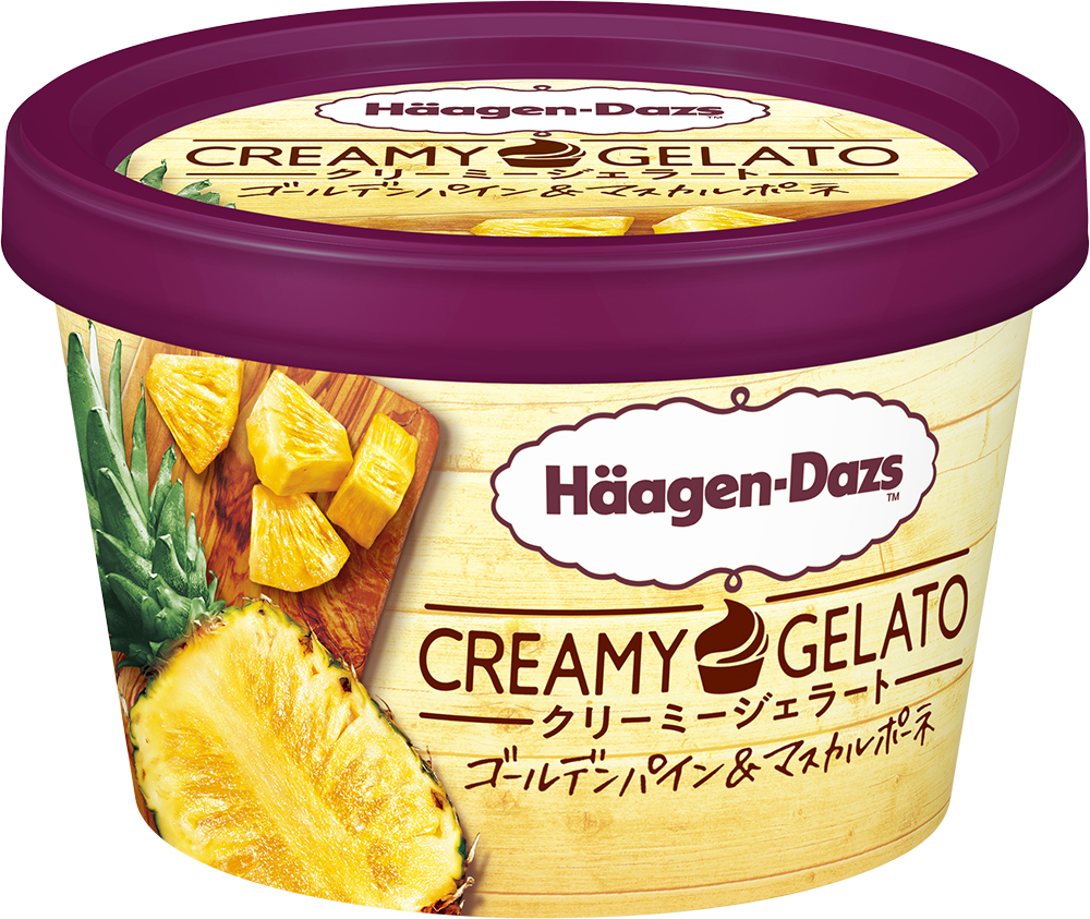 ハーゲンダッツ・CREAMY GELATO「アーモンド＆ミルク」