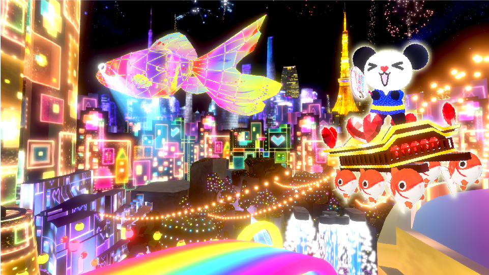 「ゴーちゃん。バーチャル★テレ朝夏祭り in ROPPONGI」