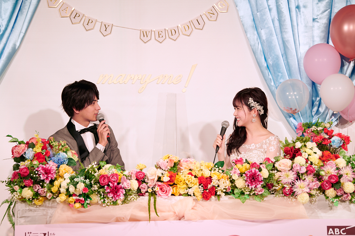 久間田琳加 瀬戸利樹がウエディングドレス タキシード姿で結婚トーク マリーミー 10 3スタート Tv Life Web