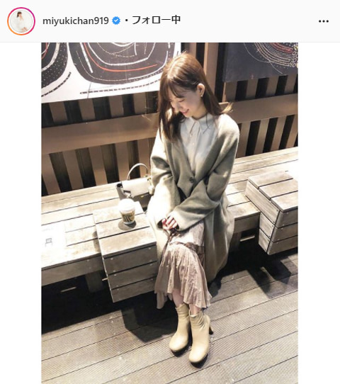 渡辺美優紀公式Instagram（miyukichan919）より