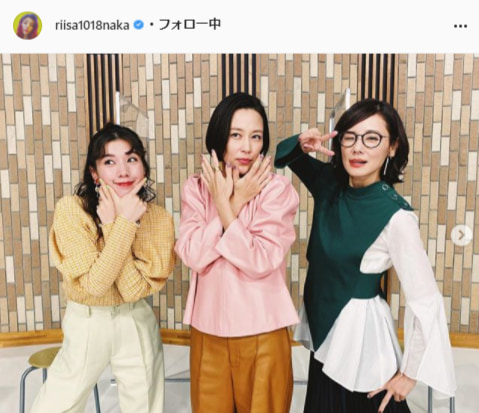 仲里依紗公式Instagram（riisa1018naka）より