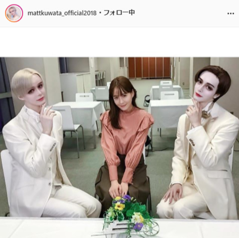 MattRose公式Instagram（mattkuwata_official2018）より