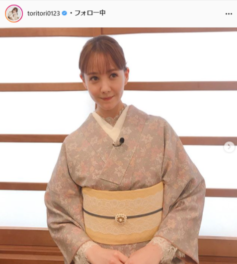 トリンドル玲奈公式Instagram（toritori0123）より