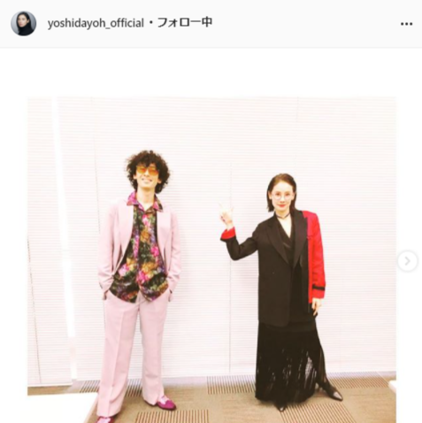 吉田羊公式Instagram(yoshidayoh_official)より