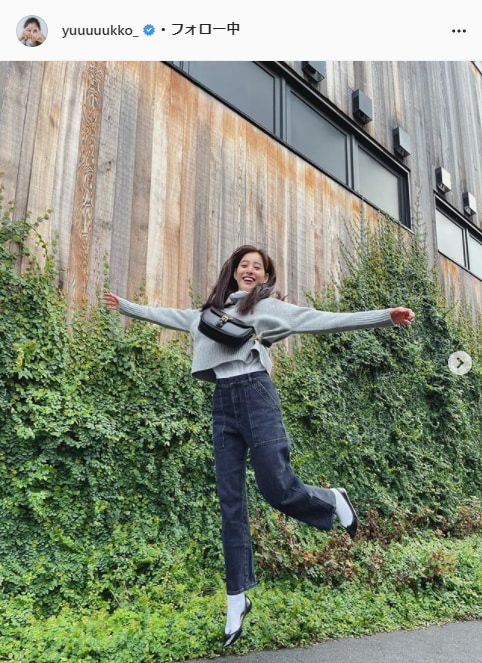 新木優子公式Instagram(yuuuuukko_)より