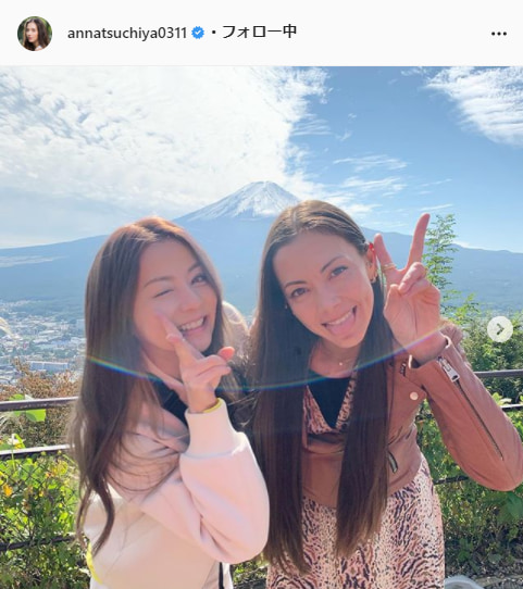 土屋アンナ公式Instagram（annatsuchiya0311）より
