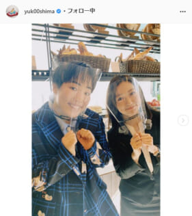 大島優子公式Instagram（yuk00shima）より