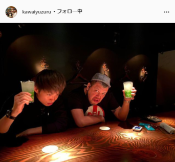 アインシュタイン・河井ゆずる公式Instagram（kawaiyuzuru）より