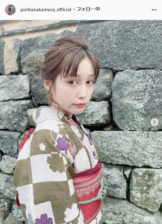 中村ゆりか公式Instagram（yurikanakamura_official）より