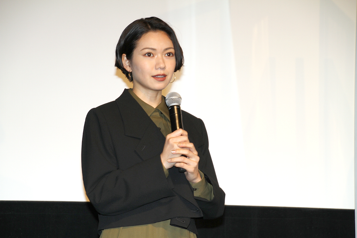 映画「ばるぼら」公開記念舞台あいさつ