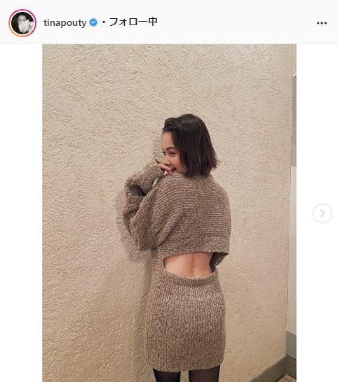 玉城ティナ公式Instagram（tinapouty）より