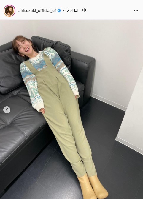 鈴木愛理公式Instagram(airisuzuki_official_uf)より