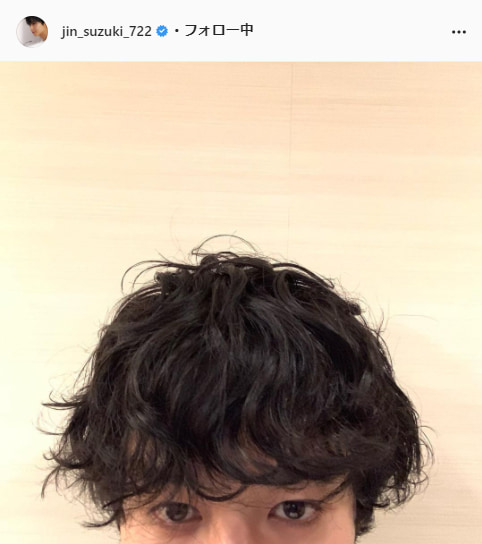 鈴木仁公式Instagram（jin_suzuki_722）より