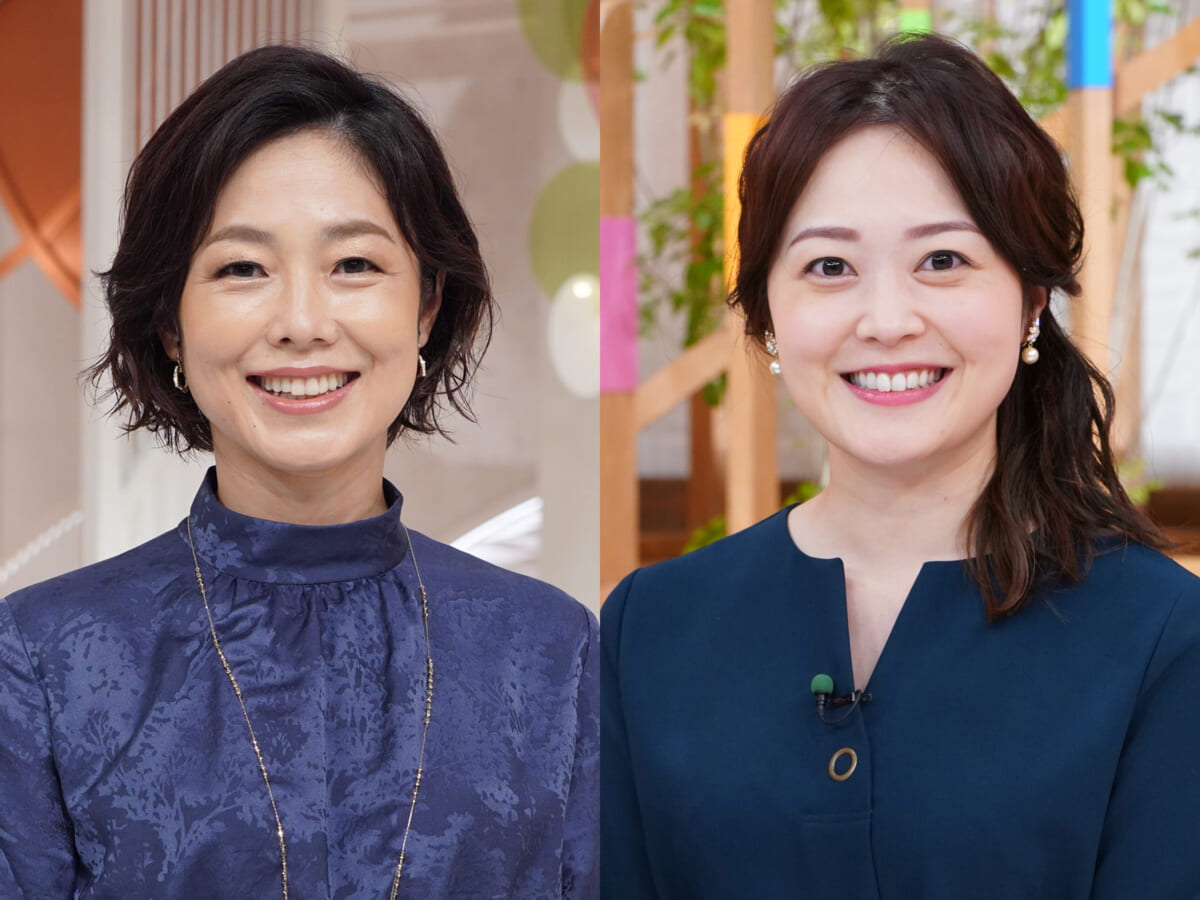 日テレ 夜の顔 有働由美子と 朝の顔 水卜麻美が3度目のタッグ Tv Life Web