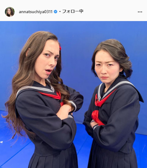 土屋アンナ公式Instagram（annatsuchiya0311）より