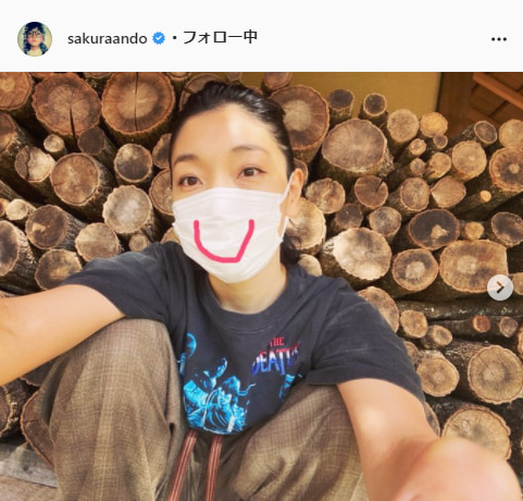 安藤サクラ公式Instagram（sakuraando）より