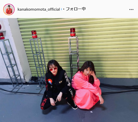 ももいろクローバーZ・百田夏菜子公式Instagram（kanakomomota_official）より