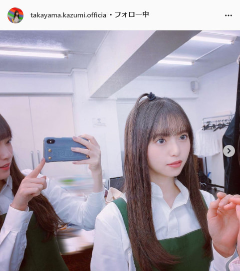 乃木坂46・高山一実公式Instagram（takayama.kazumi.official）より