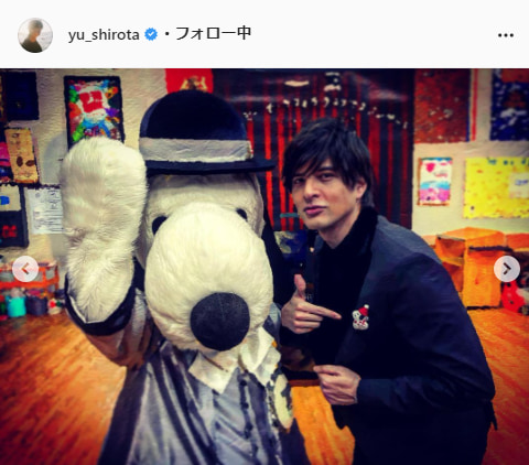 城田優公式Instagram（yu_shirota）より