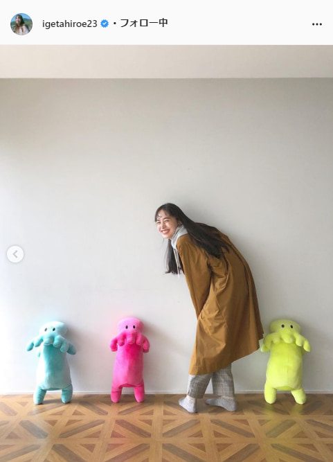 井桁弘恵公式Instagram(igetahiroe23)より