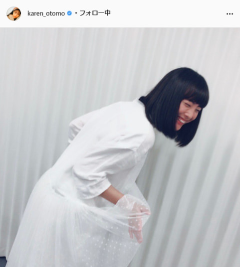大友花恋公式Instagram（karen_otomo）より