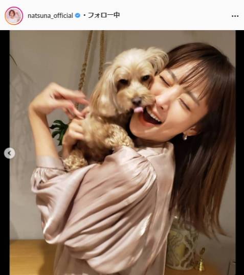 夏菜公式Instagram(natsuna_official)より