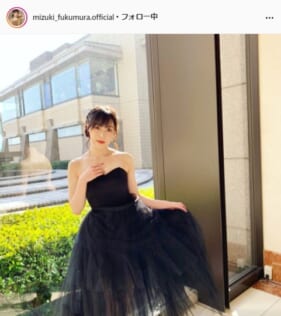 モーニング娘。'21・譜久村聖公式Instagram（mizuki_fukumura.official）より