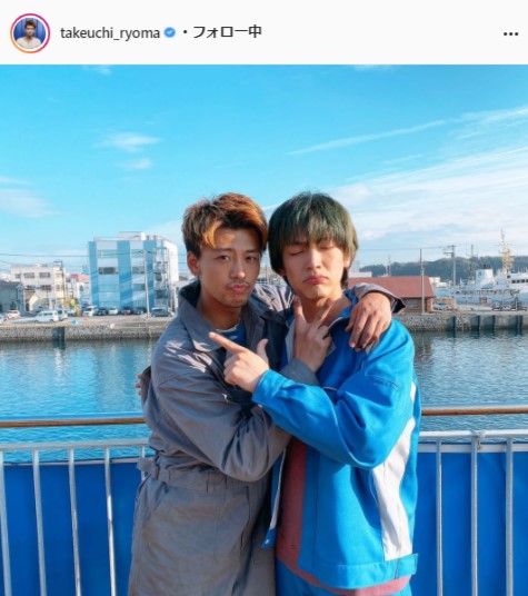 竹内涼真公式Instagram（takeuchi_ryoma）より