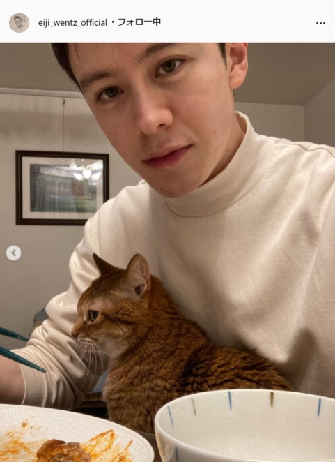 ウエンツ瑛士公式Instagram(eiji_wentz_official)より