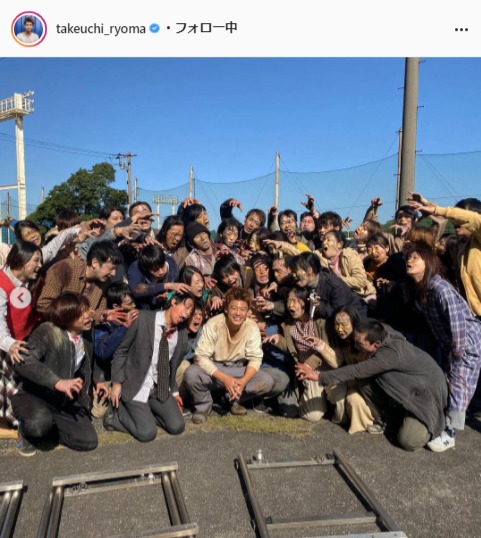 竹内涼真公式Instagram（takeuchi_ryoma）より