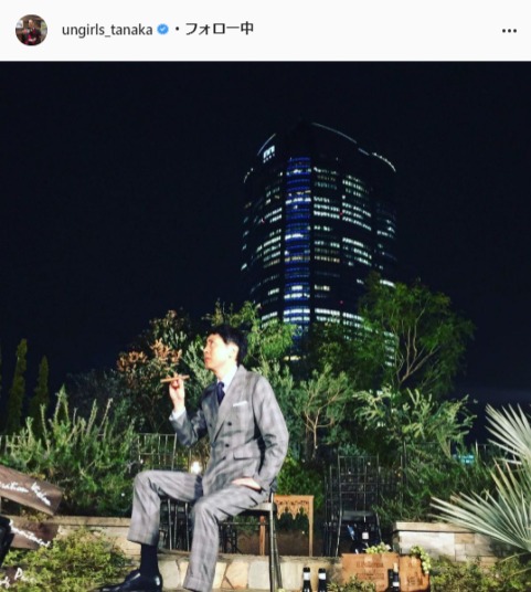 アンガールズ・田中卓志公式Instagram(ungirls_tanaka)より