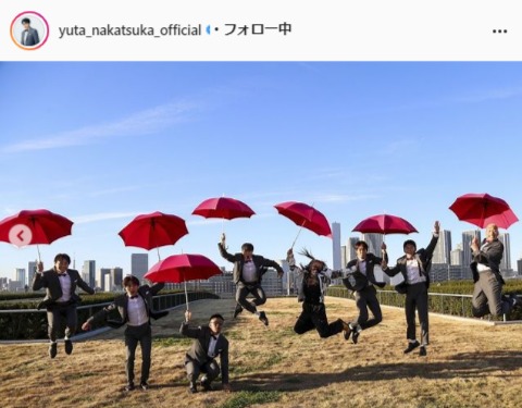 GENERATIONS・中務裕太公式Instagram(yuta_nakatsuka_official)より