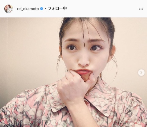 岡本玲公式Instagram（rei_okamoto）より