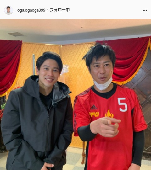 パンサー・尾形貴弘公式Instagram（oga.ogaoga399）より