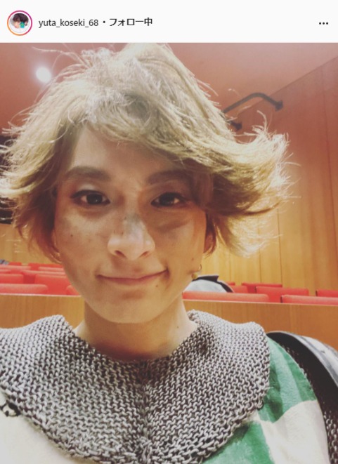 小関裕太公式Instagram(yuta_koseki_68)より